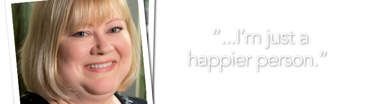 I'm just a happier person