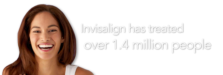 Invisalign has treated over 1.4 million people